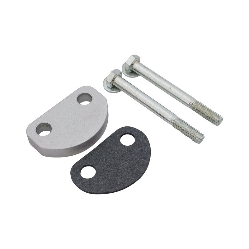 VPW Intake Manifold, SB Ford 302, 351 Cleveland, Low Dual Plane, Aluminium, Square Bore, Natural, Each - VPWM2750-ALUM