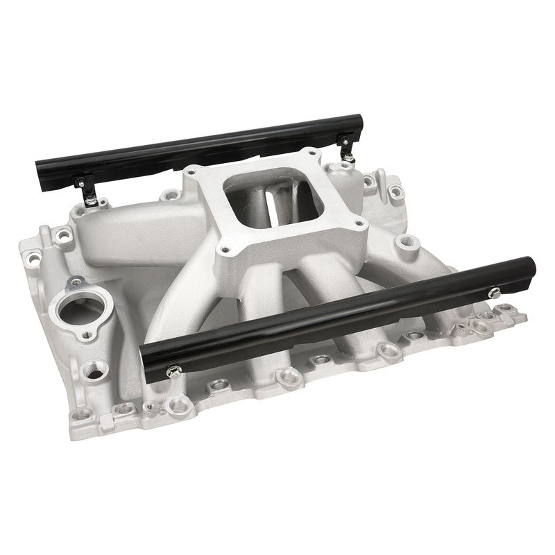 VPW Intake Manifold EFI, Holden, Commodore V8, VN 253, 304, 308, High Rise Single Plane, Square Bore, Aluminium, Black Fuel Rail Kit AN6 - VPWM28945-ALUM VPWM28945-ALUM