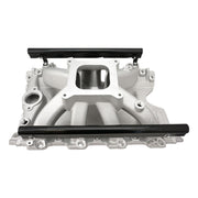 VPW Intake Manifold EFI, Holden, Commodore V8, VN 253, 304, 308, High Rise Single Plane, Square Bore, Aluminium, Black Fuel Rail Kit AN6 - VPWM28945-ALUM