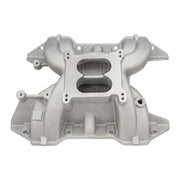 VPW Intake Manifold Dual Plane, , Dual Plane, Aluminium, Natural, Square Bore, BB Chrysler, Mopar, 413/426/440, Each - VPWM7193-ALUM