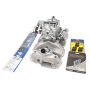 VPW Intake Manifold & Carburettor Kit, SB Chev, Air Max Intake, Repro Holley Style 750CFM Vac Sec, Carburettor, Kit - VPWM7501-KIT VPWM7501-KIT