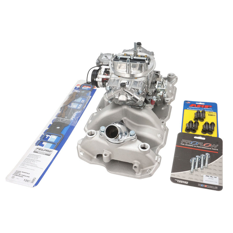 VPW Intake Manifold & Carburettor Kit, SB Chev, Air Max Intake, Repro Holley Style 750CFM Vac Sec, Carburettor, Kit - VPWM7501-KIT VPWM7501-KIT