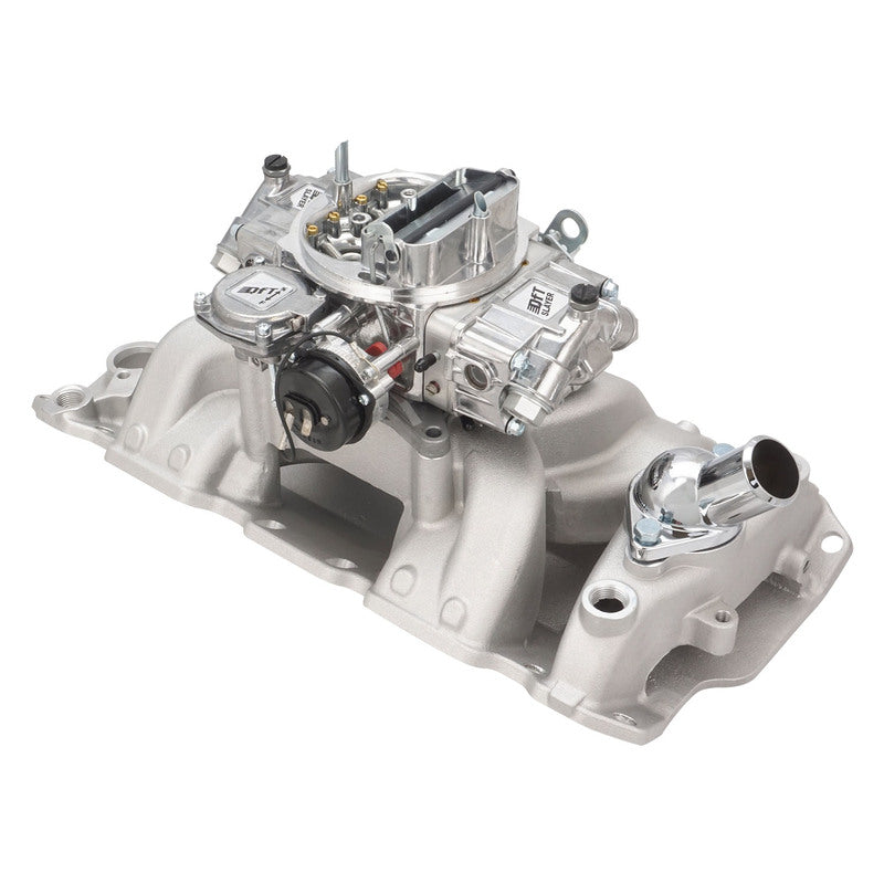 VPW Intake Manifold & Carburettor Kit, SB Chev, Air Max Intake, Repro Holley Style 750CFM Vac Sec, Carburettor, Kit - VPWM7501-KIT