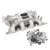 VPW Intake Manifold & Carburettor Kit, SB Ford 302-351C, Air Max Intake, Repro Holley Style 750CFM Vac Sec, Carburettor, Kit - VPWM7564-KIT VPWM7564-KIT