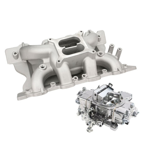 VPW Intake Manifold & Carburettor Kit, SB Ford 302-351C, Air Max Intake, Repro Holley Style 750CFM Vac Sec, Carburettor, Kit - VPWM7564-KIT VPWM7564-KIT