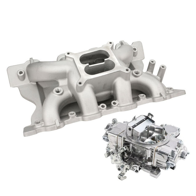 VPW Intake Manifold & Carburettor Kit, SB Ford 302-351C, Air Max Intake, Repro Holley Style 750CFM Vac Sec, Carburettor, Kit - VPWM7564-KIT VPWM7564-KIT