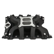 VPW Intake Manifold Dual Plane, For Holden Commodore V8 253, 304, 308, VN Heads, Aluminium, Black, Square Bore - VPWM7594-BK