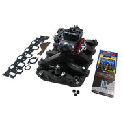 VPW Intake Manifold & Carburettor Kit Black Series RPM AirMax, For Holden V8, VN Heads, Dual Plane, Slayer 750 Vac, Electric Choke,Carbutetor, For Hol - VPWM7594-KIT-BK VPWM7594-KIT-BK