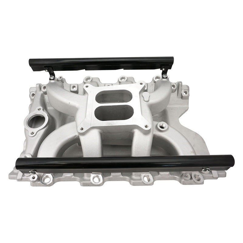 VPW Intake Manifold EFI, Dual Plane, Holden Commodore V8 253, 304, 308, VN Heads, Aluminium, Square Bore with Fuel Rails, Kit - VPWM75945-ALUM