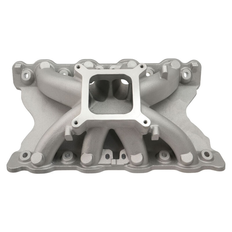 VPW Intake Manifold, Ford 302, 351 Cleveland 2V, Aluminum, Single Plane, Square Bore, Each - VPWM8000
