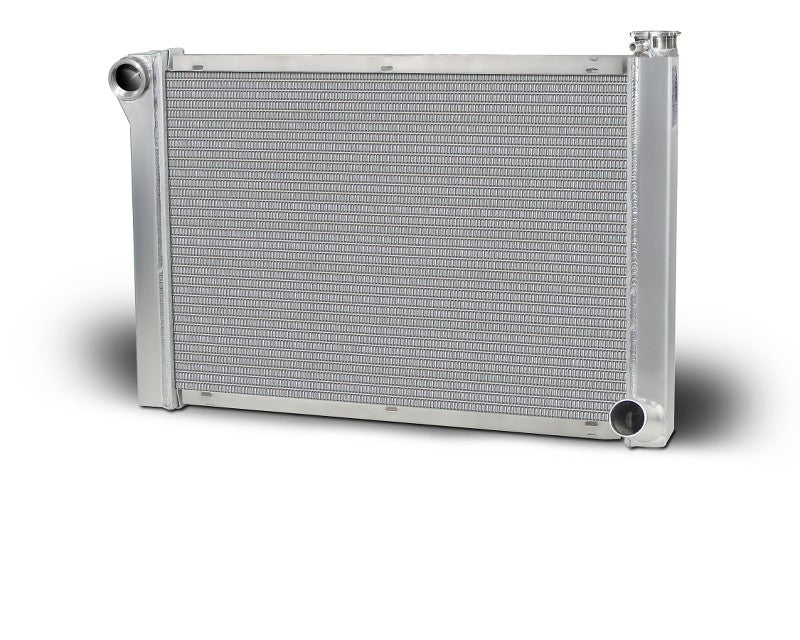 AFCO Aluminum Radiator Single Row 1.25" Tube With Universal 20AN-F Inlet Lightweight - 80103LWN-U 80103LWN-U