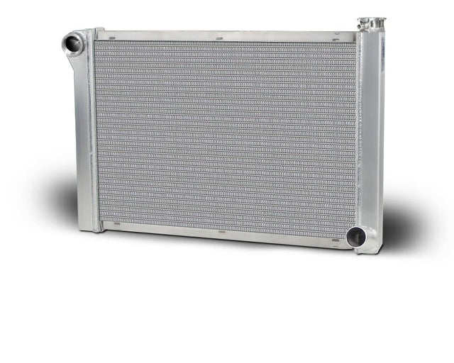 AFCO Aluminum Radiator Single Row 1.25" Tube With Universal 20AN-F Inlet Lightweight - 80103LWN-U 80103LWN-U
