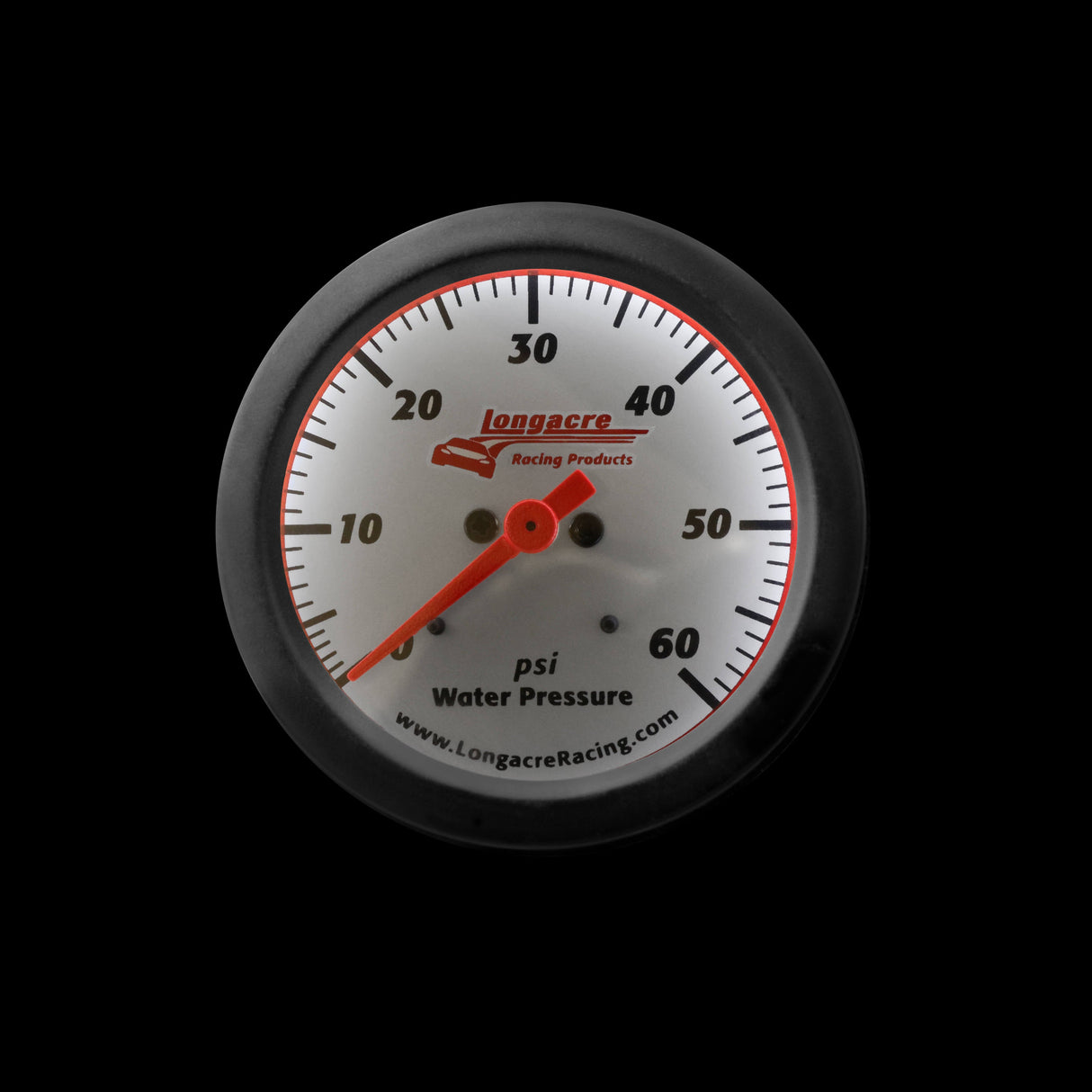 Longacre Sportsman™ Elite Water Pressure Gauge 0-60 psi - 52-46904