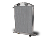 AFCO 1937 Ford Car Aluminum Radiator and Shroud Series - Chevy Engine - 80142-B-SP-N 80142-S-NA-N