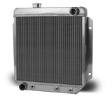 AFCO 1964.5-66 Mustang Aluminum Radiator and Shroud - Driver Side - 81276-B-SB-Y 81276-S-NA-N
