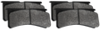 AFCO Brake Pads F88 C2 Compound Axle Set - 6651021 6651021
