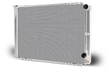 AFCO Aluminum Radiator Circle Track 28 Inch Double Pass Chevy Extra Capacity LH Filler - 80130NDP 80130NDP