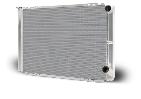 AFCO Aluminum Radiator Circle Track 28 Inch Double Pass Chevy Extra Capacity LH Filler - 80130NDP 80130NDP
