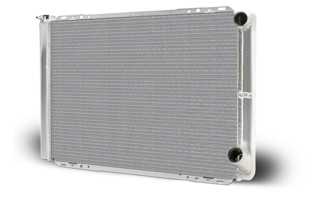 AFCO Aluminum Radiator Circle Track 28 Inch Double Pass Chevy Extra Capacity LH Filler - 80130NDP 80130NDP