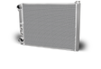 AFCO Double Pass Radiator Ford 27.5 X 19 X 1.50 Core 20 AN Female Inlet - 80185FNDP-U 80185FNDP-U