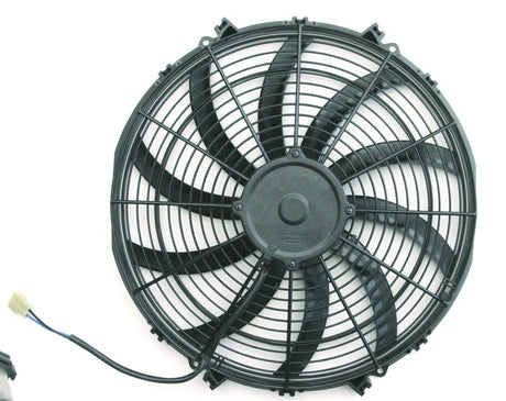 AFCO Spal S-Blade Electric Fan 10 Inch 802 CFM Weatherpack Connectors With Pigtail - 700050045 700050045
