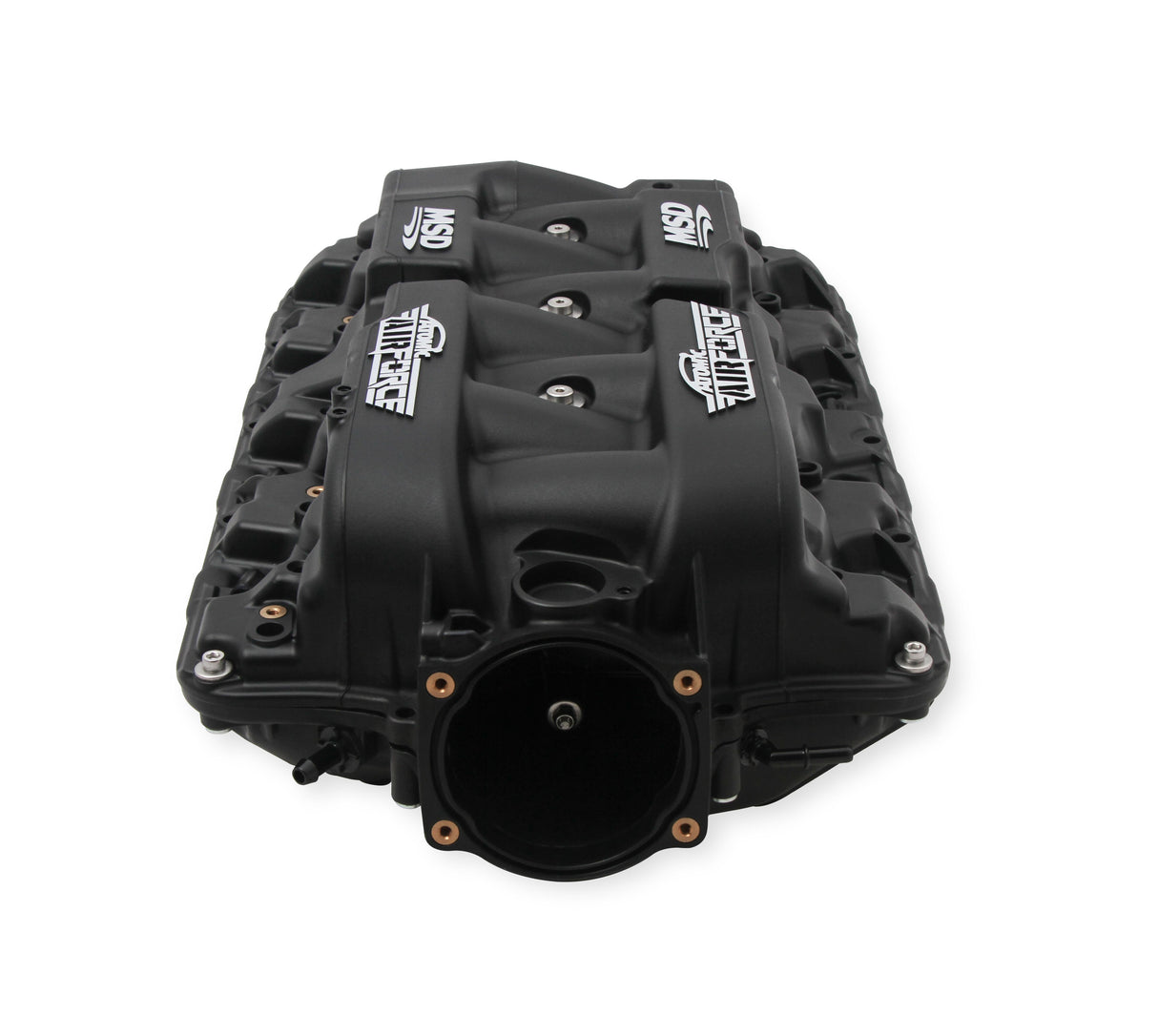 MSD Atomic AirForce LS Cathedral Port Intake Manifold - Red - 2702