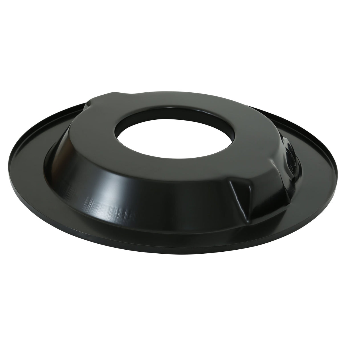 Holley 120-153 Finned Vintage Style Air Cleaner - 14" Diameter x 3" Tall - Round