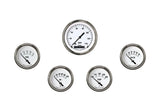 Classic Instruments White Hot Five Gauge Set 200 - WH200SLF