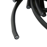 ACCEL Spark Plug Wire Set- 8mm - Black Wire with Black Straight Boots - 4040K