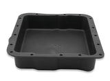 Mr Gasket Transmission Oil Pan - Black Aluminum - 9797BMRG