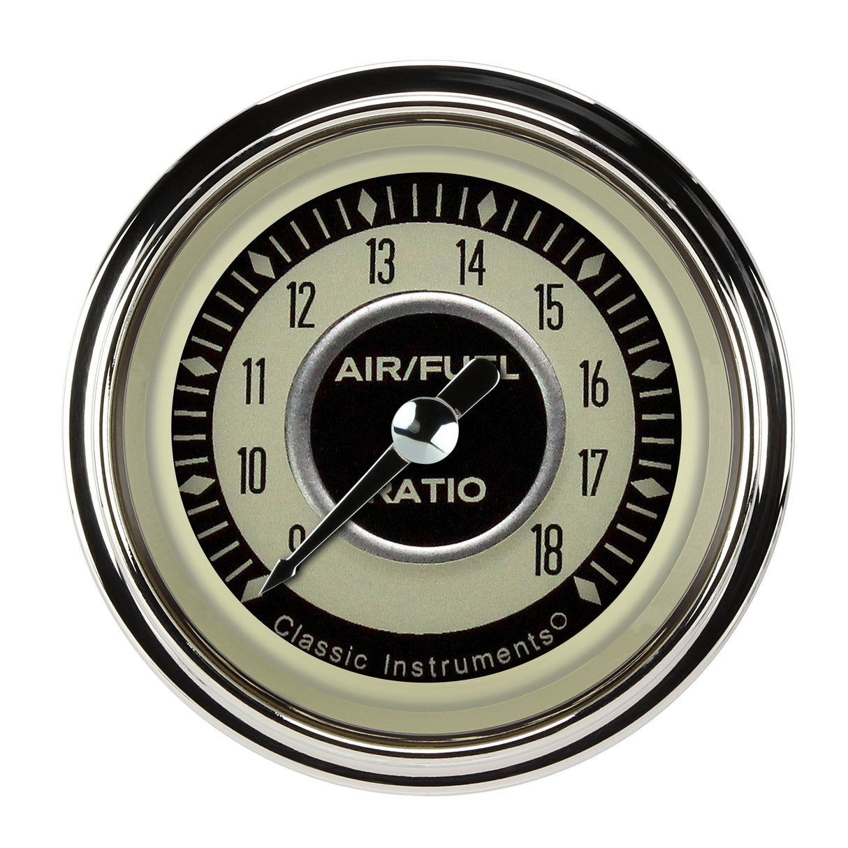 Classic Instruments Nostalgia VT 2 1/8" Air Fuel Ratio Gauge - NT194SHC
