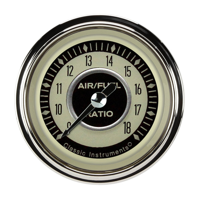 Classic Instruments Nostalgia VT 2 1/8" Air Fuel Ratio Gauge - NT194SHC