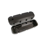 Mr Gasket Fabricated Aluminum Valve Covers - Black Finish - 6832BG