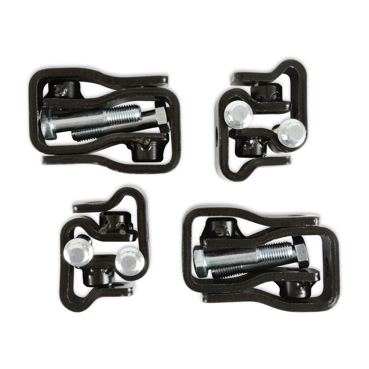 Holley 534-262 Replacement Fuel Rail Brackets and Fasteners For GM LS Series Lo-Ram Manifolds