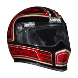 Simpson Motorcycle Outlaw Bandit 3.0 Helmet - Schultz Designs 2026 - Extra Small - OB3SD26XS
