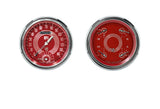 Classic Instruments 1947-53 V8 Red Steelie Truck Package - CT47V8RS62