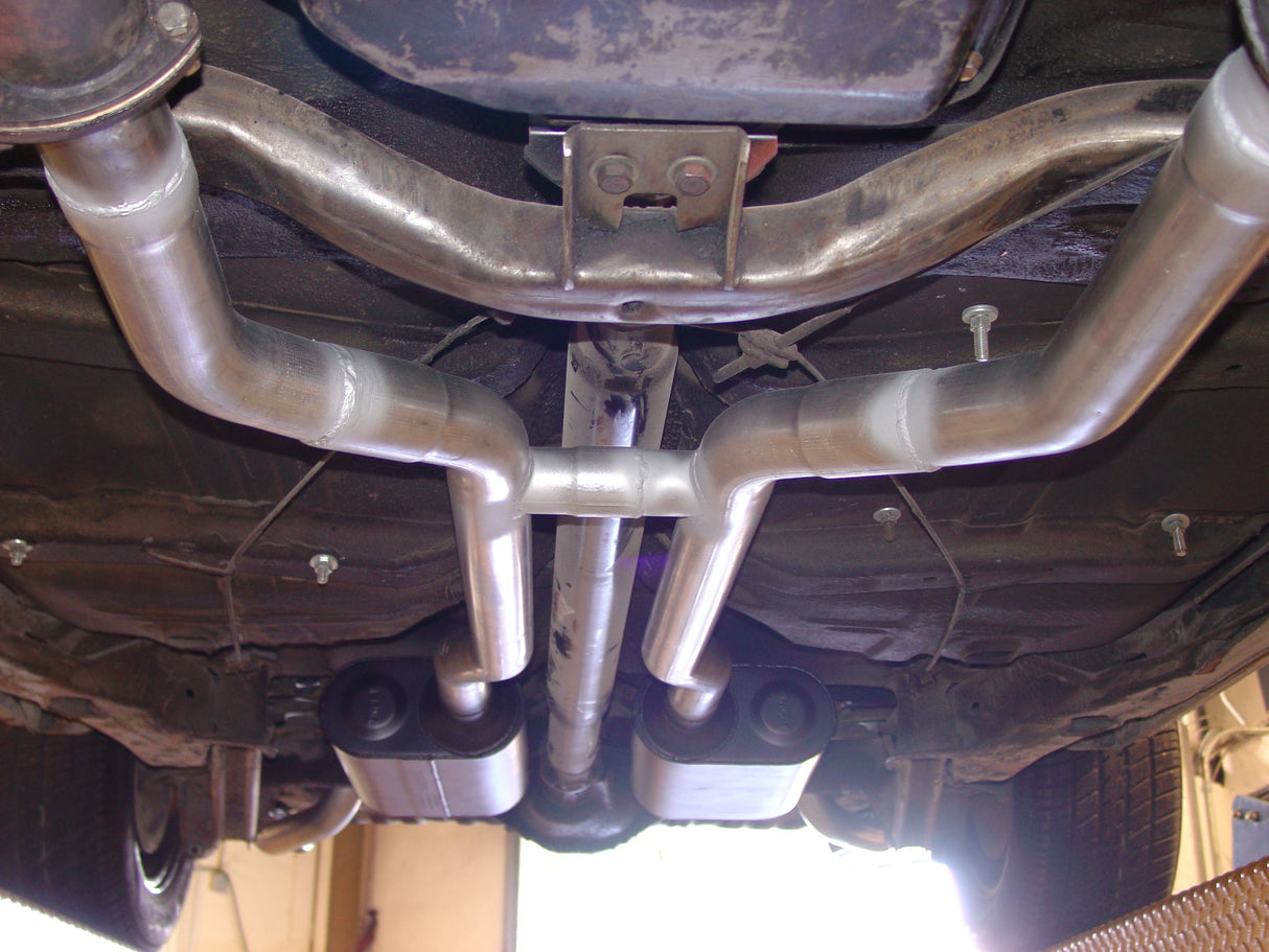 Flowmaster Crossmember-Back Exhaust System - 17107