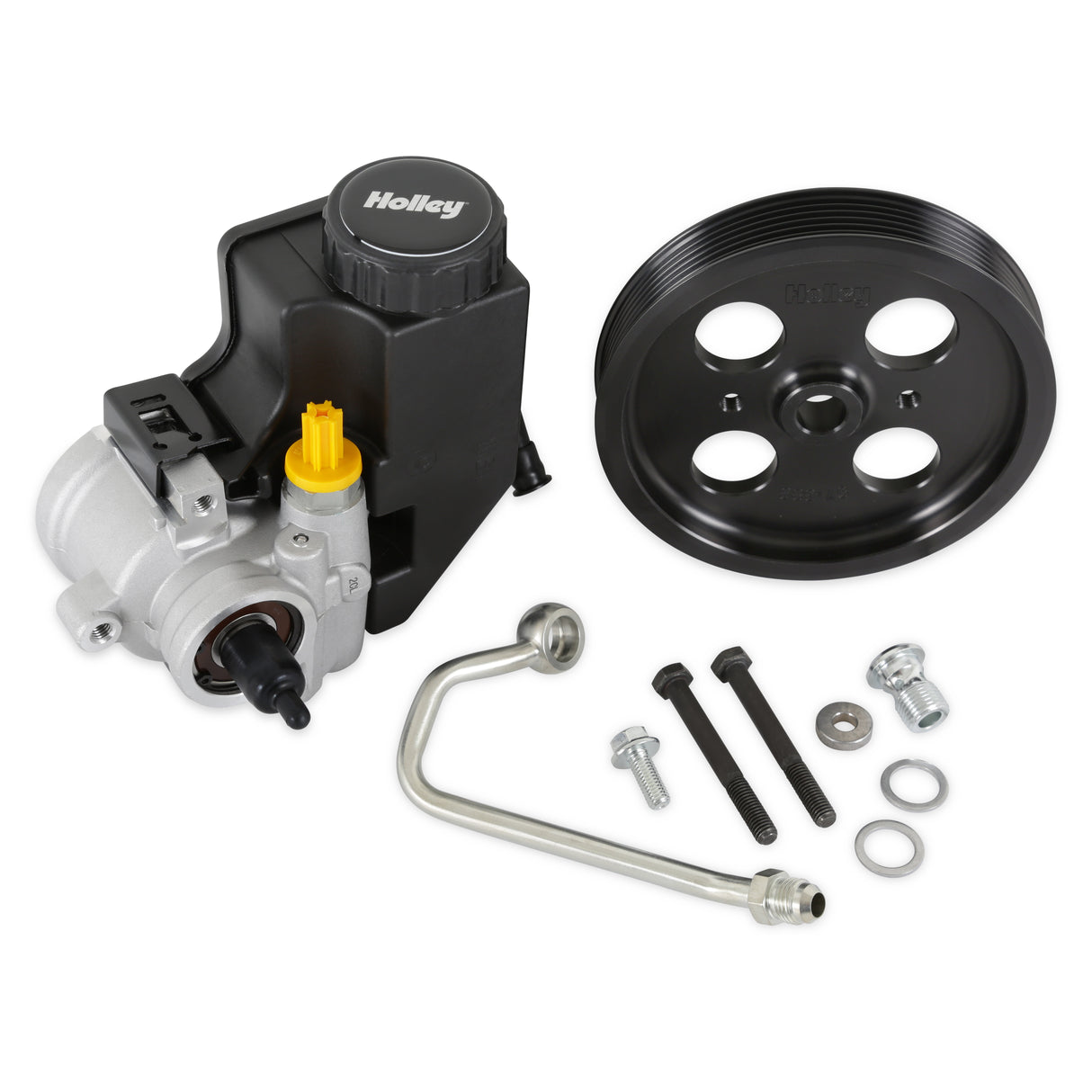 Holley 97-384 Power Steering Kit for Gen III Hemi Swaps