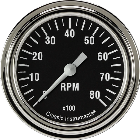 Classic Instruments Hot Rod 2 5/8" Tachometer - HR383SLF