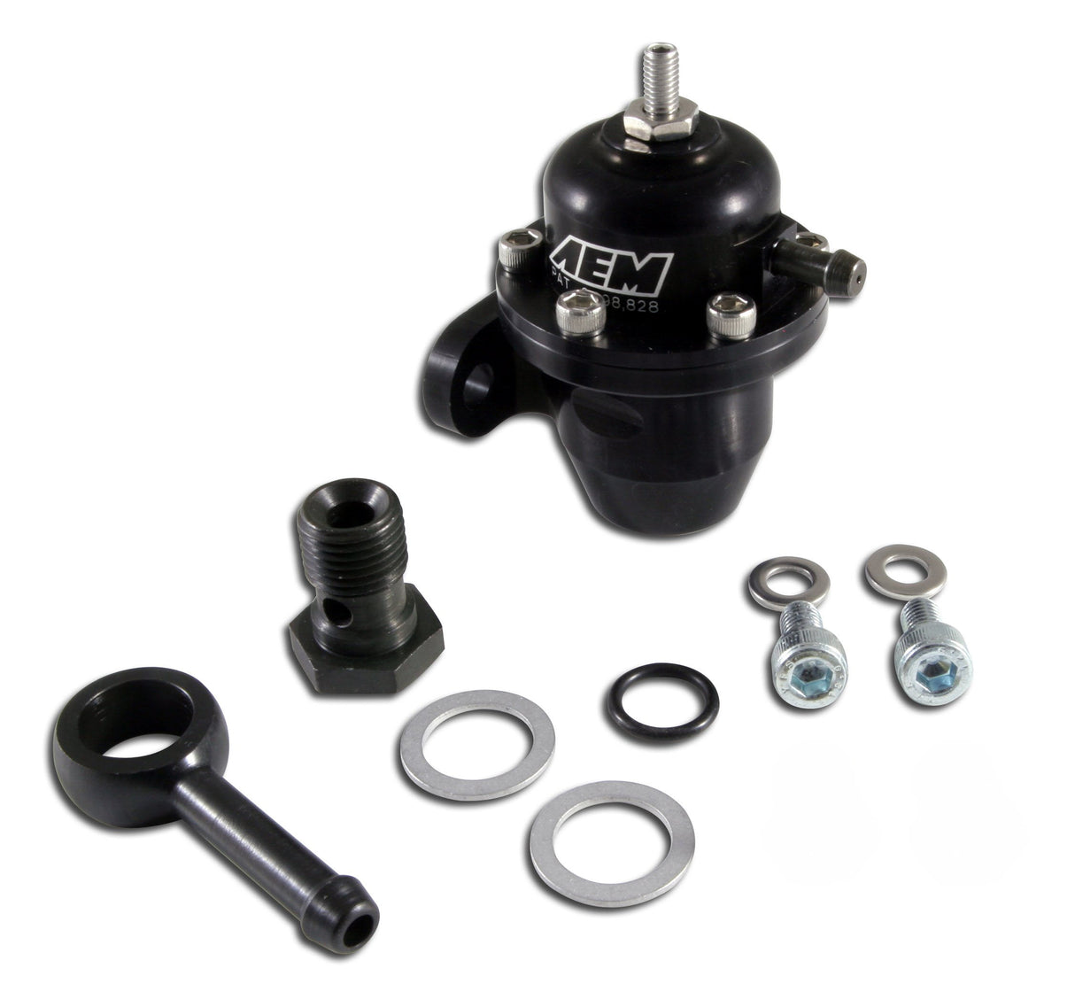 AEM Adjustable Fuel Pressure Regulator - 25-303BK
