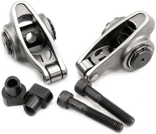 Aeroflow GM LS Stainless Steel Roller Rocker Set M8 Stud Mount, 1.70 Ratio, Set of 2, Suit Rectangle Port Cylinder Heads (AF95-1236-2) AF95-1236-2