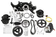 Holley 20-205BK Mid-Mount Complete Accessory Drive System - Gen V LT Engines - Standard Damper - Black