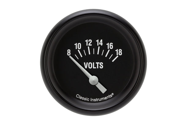 Classic Instruments HOT ROD 2 5/8IN VOLT, SHORT SWEEP - HR230BPF
