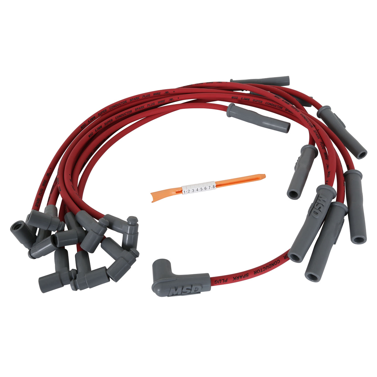 MSD Super Conductor Spark Plug Wire Set, Dodge Ram, '94-'97, 318-360 - 32189