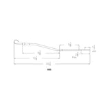Mr Gasket Engine Oil Dipstick & Tube - Chrome - 6925