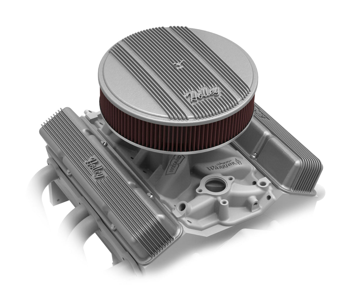 Holley 120-160 14" Round Finned Air Cleaner