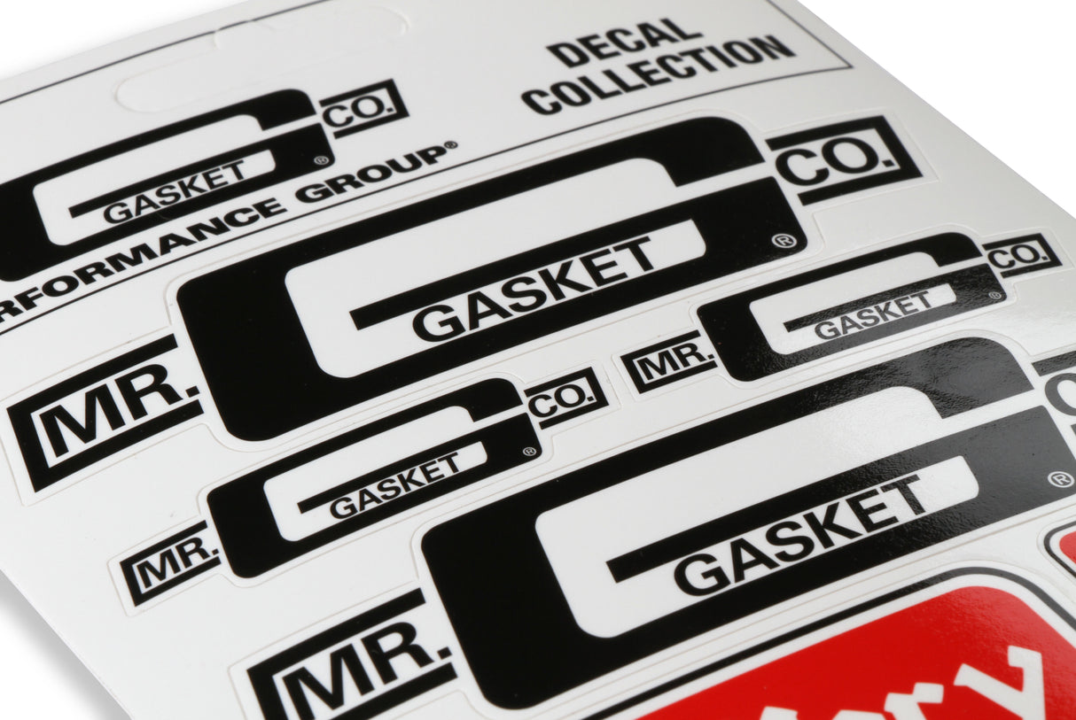 Mr Gasket Decal Assortment - 7007G