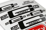 Mr Gasket Decal Assortment - 7007G
