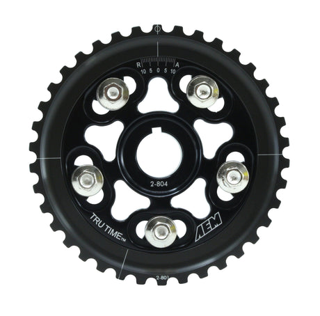 AEM Tru-Time Adjustable Cam Gear - 23-804BK