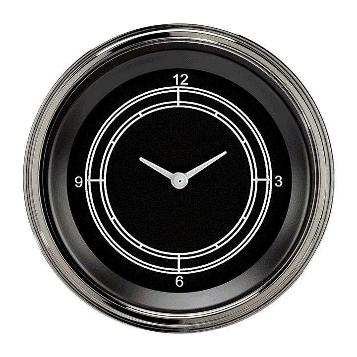 Classic Instruments Traditional 3 3/8" Clock - TR93SLF
